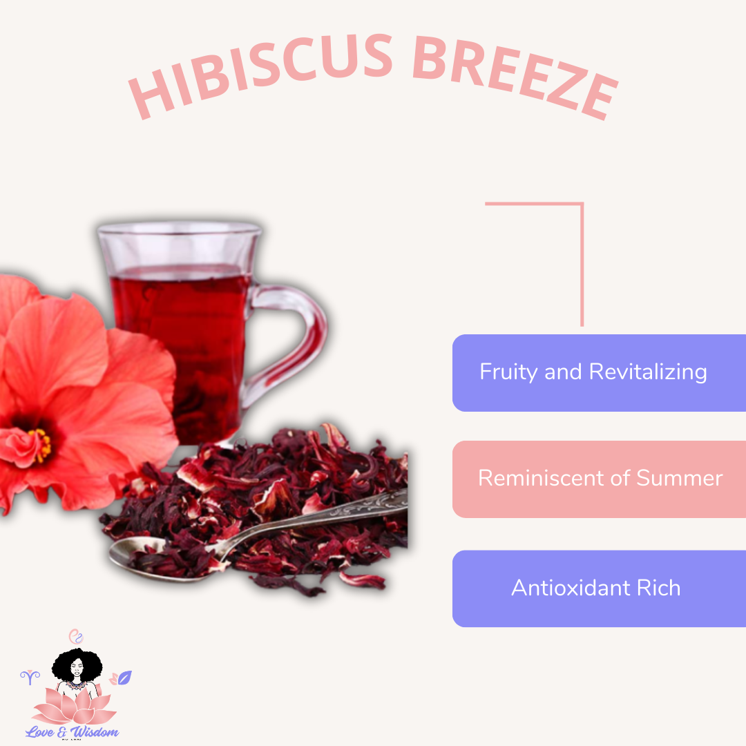 Herbal Tea: Hibiscus Breeze Refresher