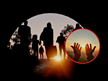 Emigrantes solidarios con otros emigrantes
