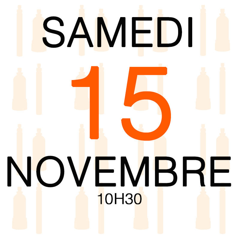 Atelier du Samedi 15 novembre 2025, 10H30