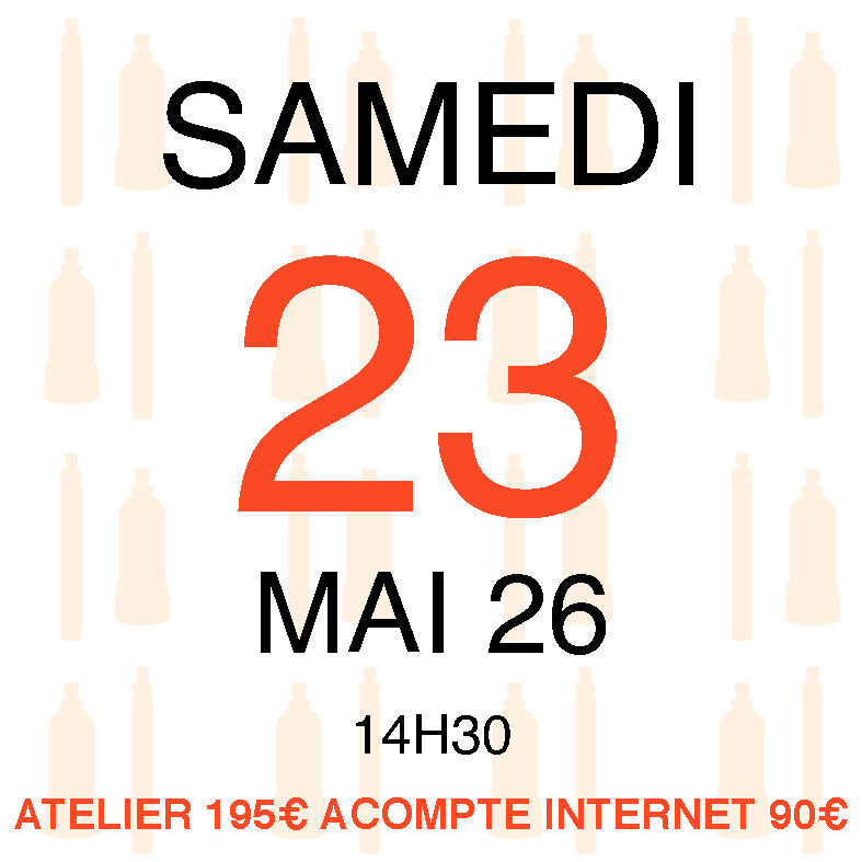 Atelier du Samedi 23 mai 2026, 14H30
