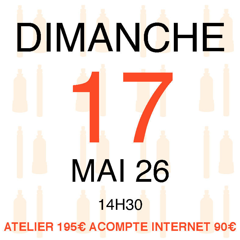 Atelier du Dimanche 17 mai 2026, 14H30