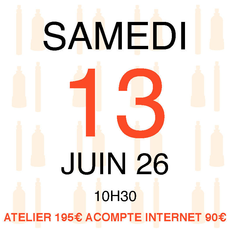 Atelier du Samedi 13 juin 2026, 10H30