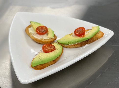 Herb Cheese Crostini