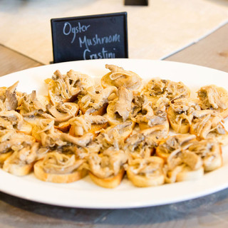 Oyster Mushroom Crostini