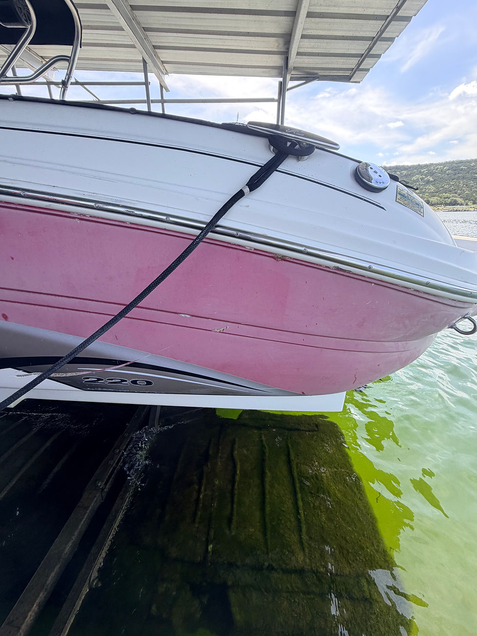 Boat oxidation example
