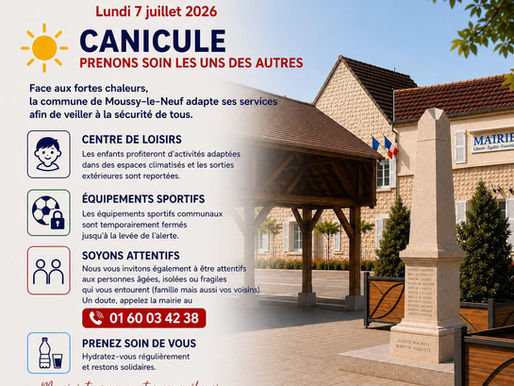 🌡️ [CANICULE] Prenons soin les uns des autres