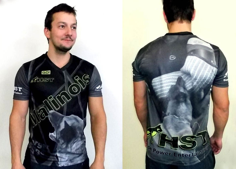 T-Shirt GO "Malinois" Homem