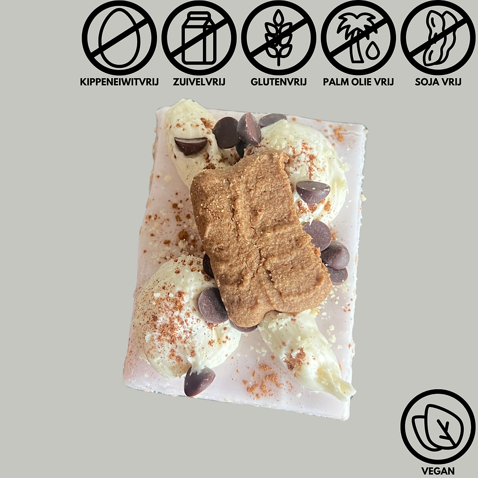 Oranjekoek met Crème en Chocolade Druppels