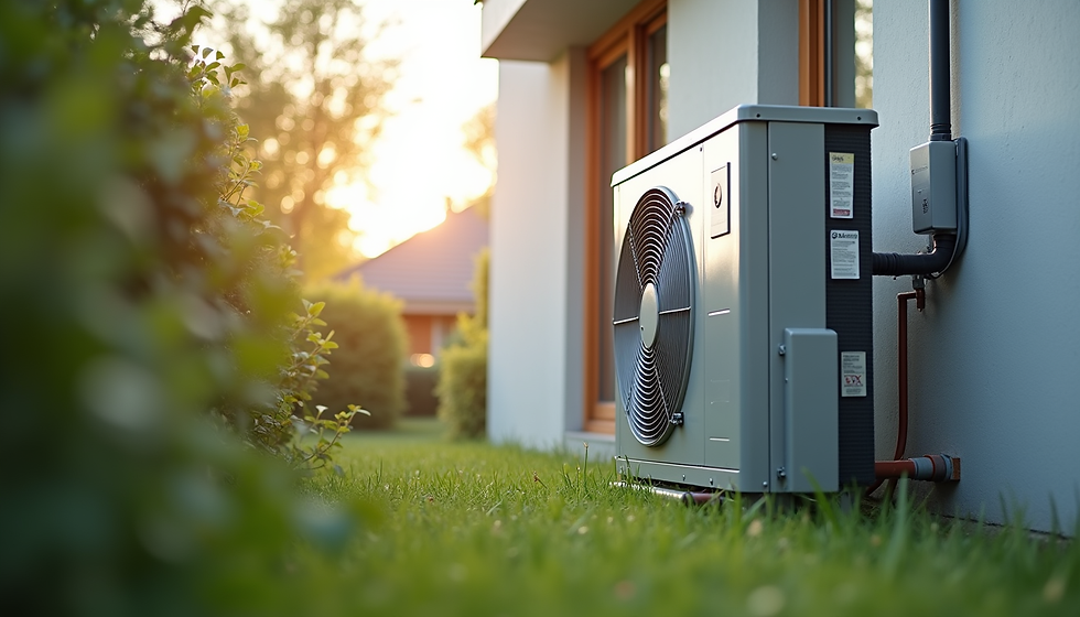 Reliable Virginia Beach Air conditioning outdoor unit behind beach house