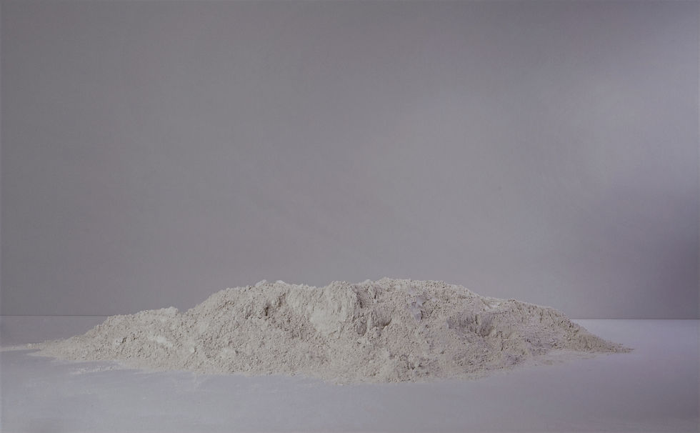 white powder