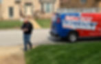 HVAC Service Manager arriving at a Williamsburg VA home to help with a service call Comfort Technology Hampton VA Heating and Cooling