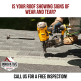 Is your property's roof showing signs of wear and tear?