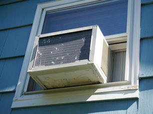 inefficient Old Window Air Conditioner