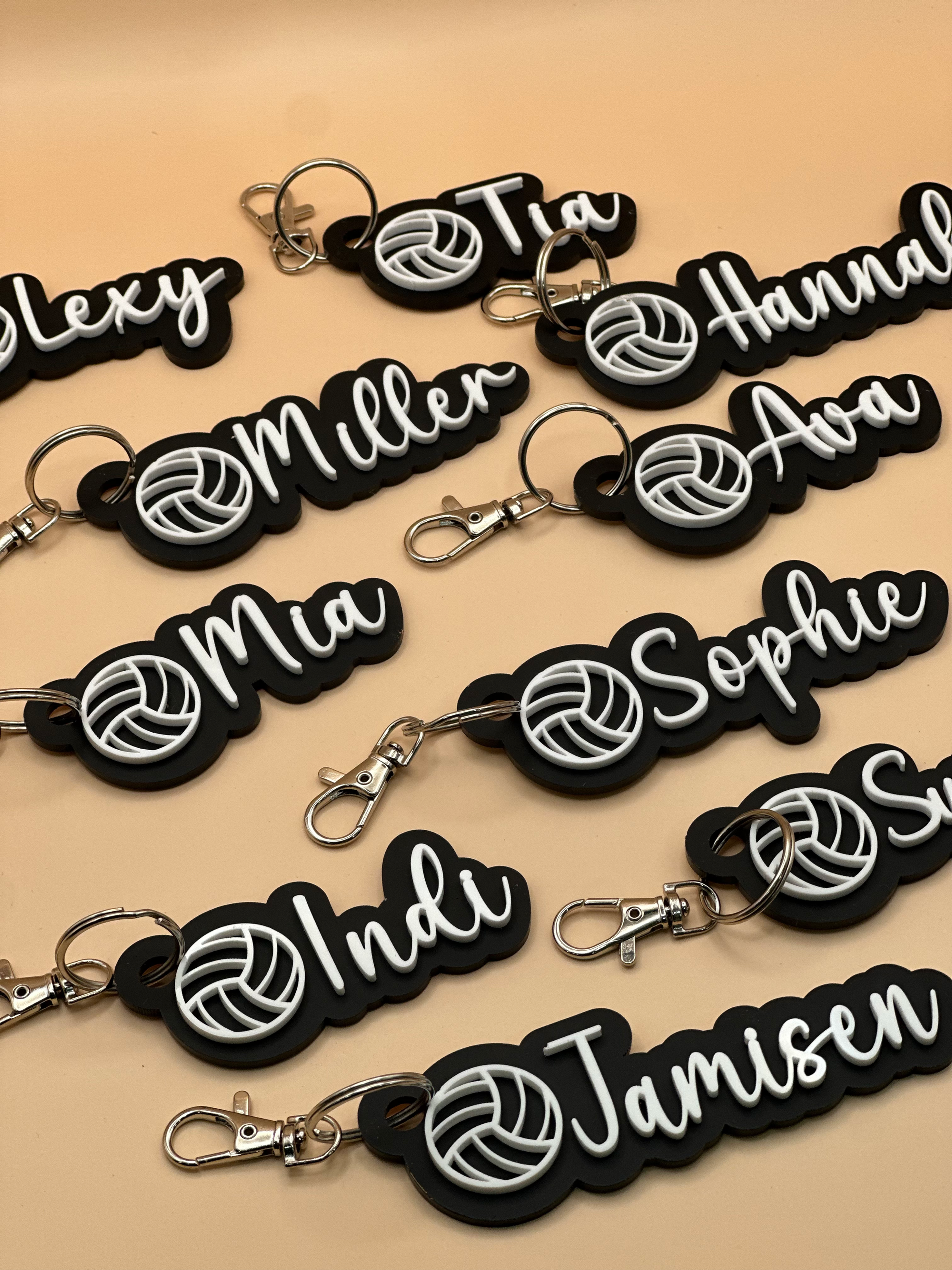 Personalised Bag Tags - Sports Themed