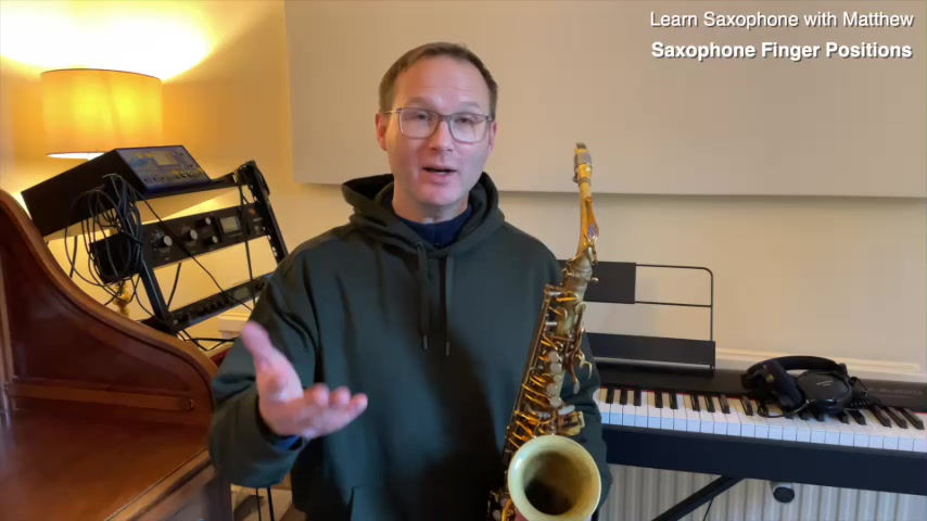 Thumbnail: Saxophone Finger Positions Library