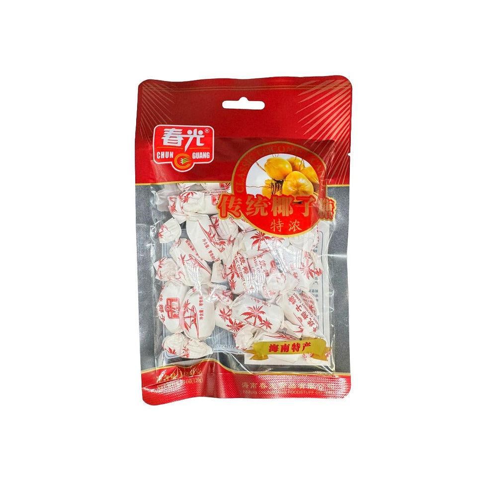 春光傳統椰子糖(白)