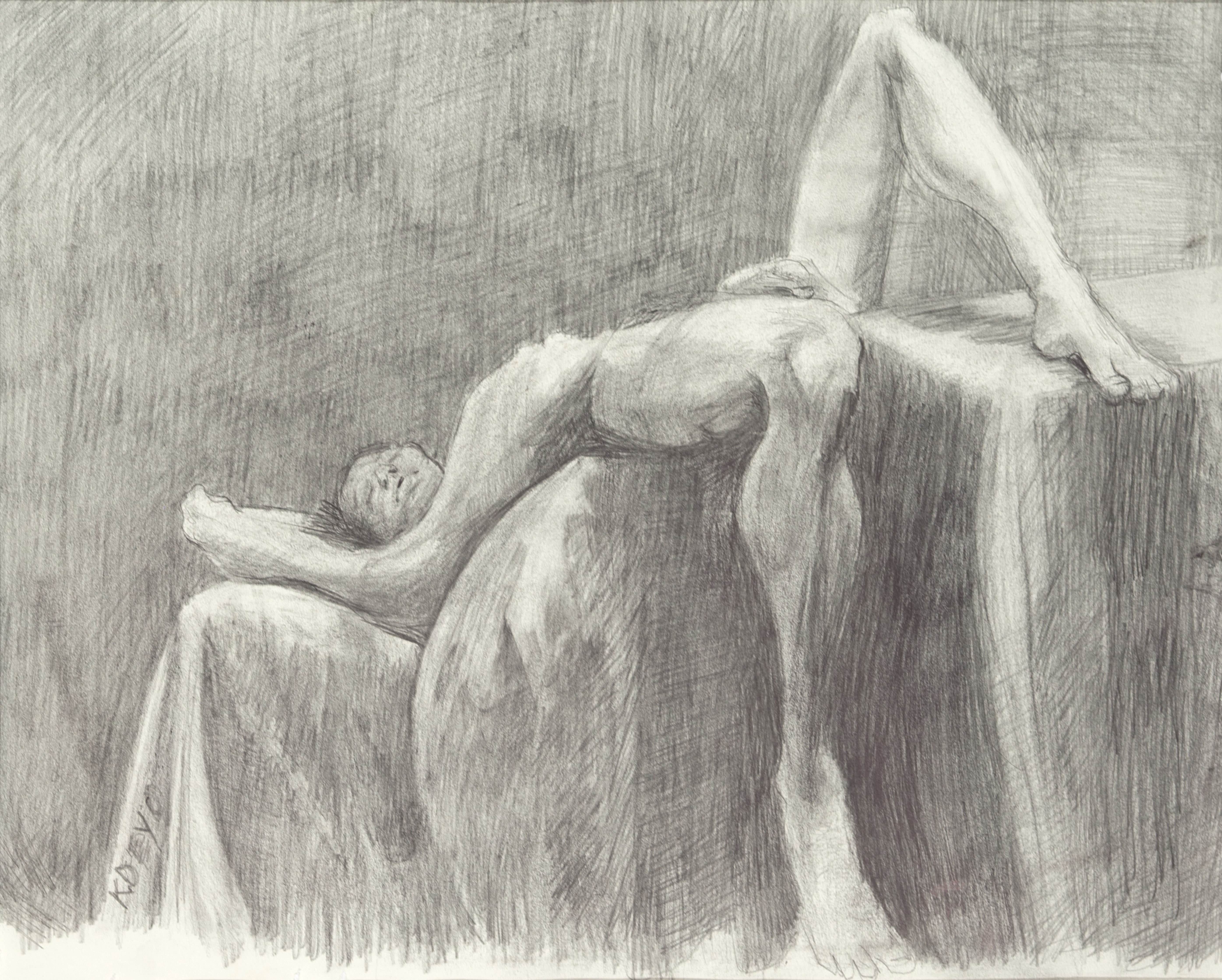 Reclining Male Nude