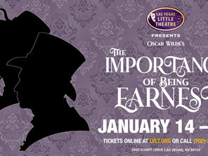 The Importance of Being Earnest opens January 14