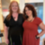 Sarah O'Connell of The Asylum Theatre and Cantorial Soloist Heather Klein