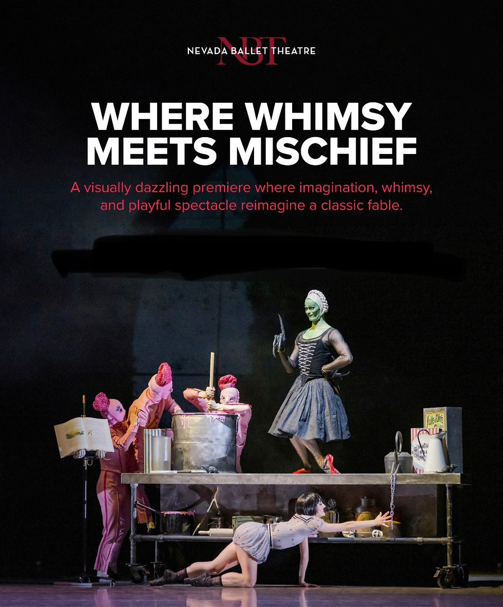 Nevada Ballet Theatre Presents Hansel and Gretel at The Smith Center May 15–24