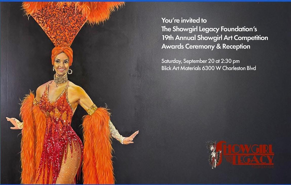 The Glitter and Glamour Never Fades: The Las Vegas Showgirl Art Competition
