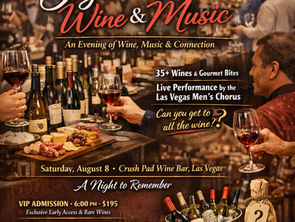 The Joy of Wine & Music: Crush Pad Grand Tasting on Aug. 8