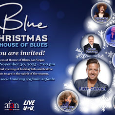 AFAN and U=U to Bring “Blue Christmas” to House of Blues Las Vegas Nov. 30