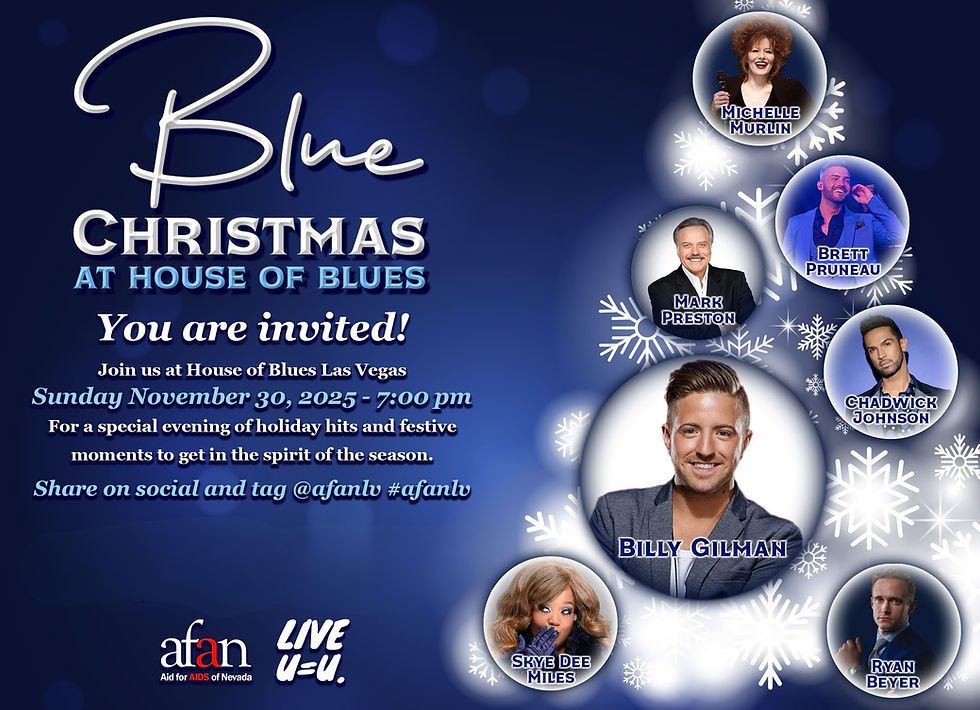 AFAN and U=U to Bring “Blue Christmas” to House of Blues Las Vegas Nov. 30