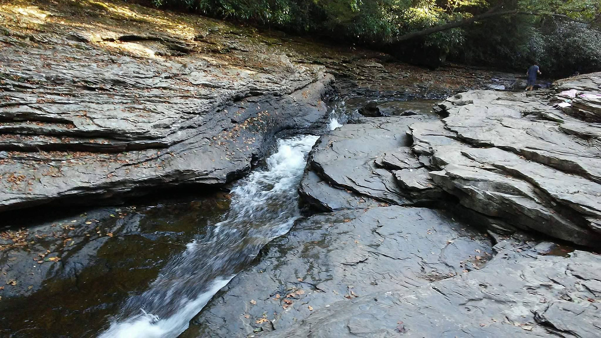 The natural water slides