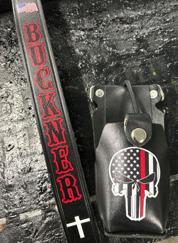 Radio Strap, Case and Sway Combo | Box Alarm Leather