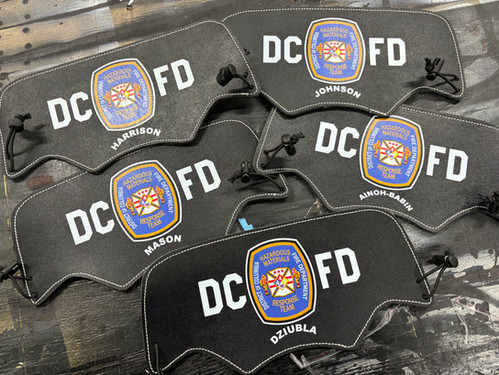 SCBA Facepiece Cover | Box Alarm Leather