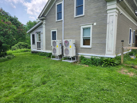 Heat pump install