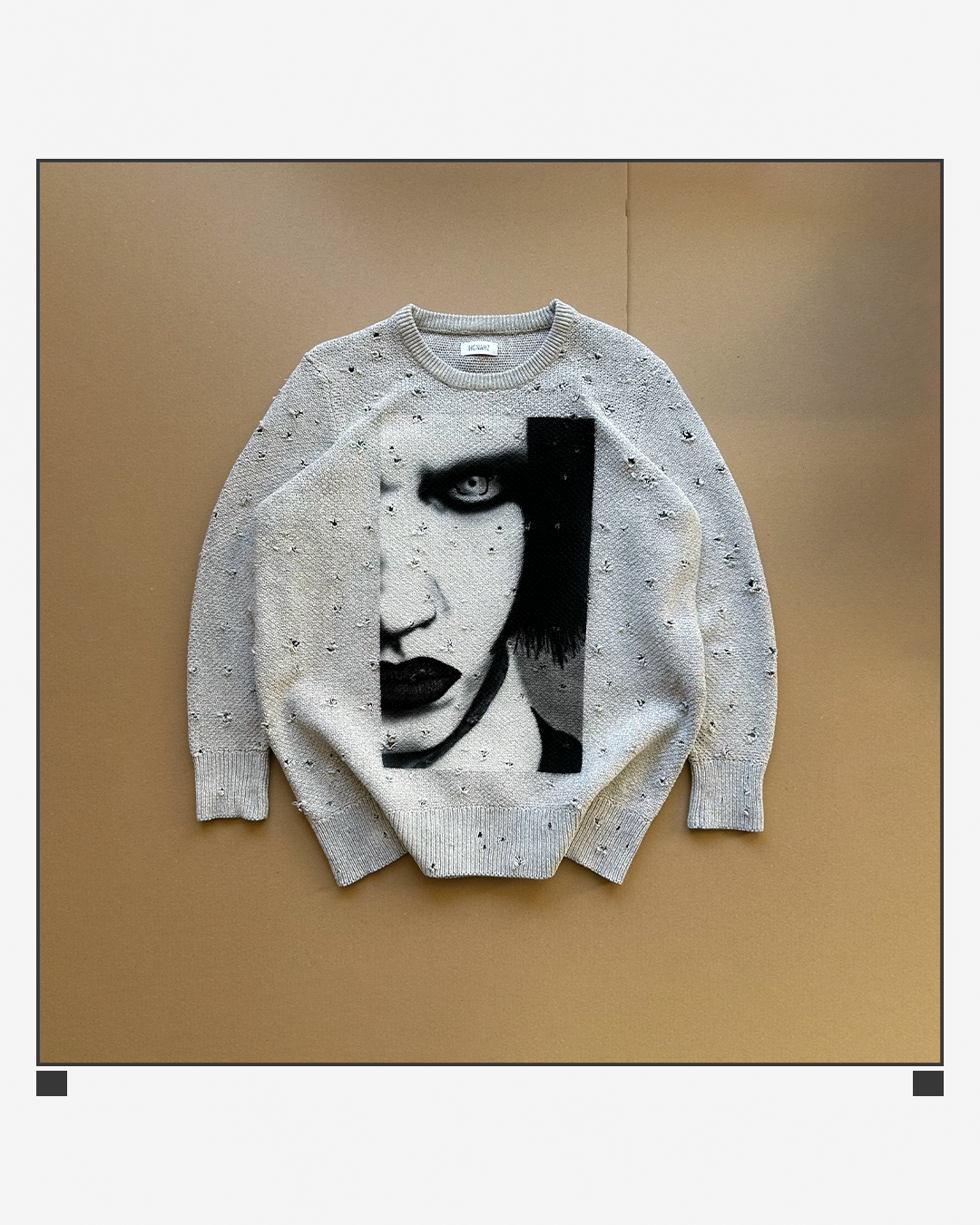 u.m.s. Marilyn Manson knit sweater