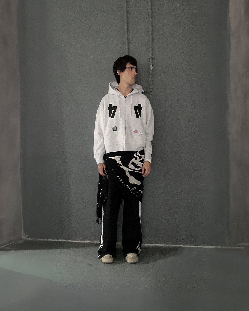 Thumbnail: [RAW.] SDE ZIP-UP HOODIE
