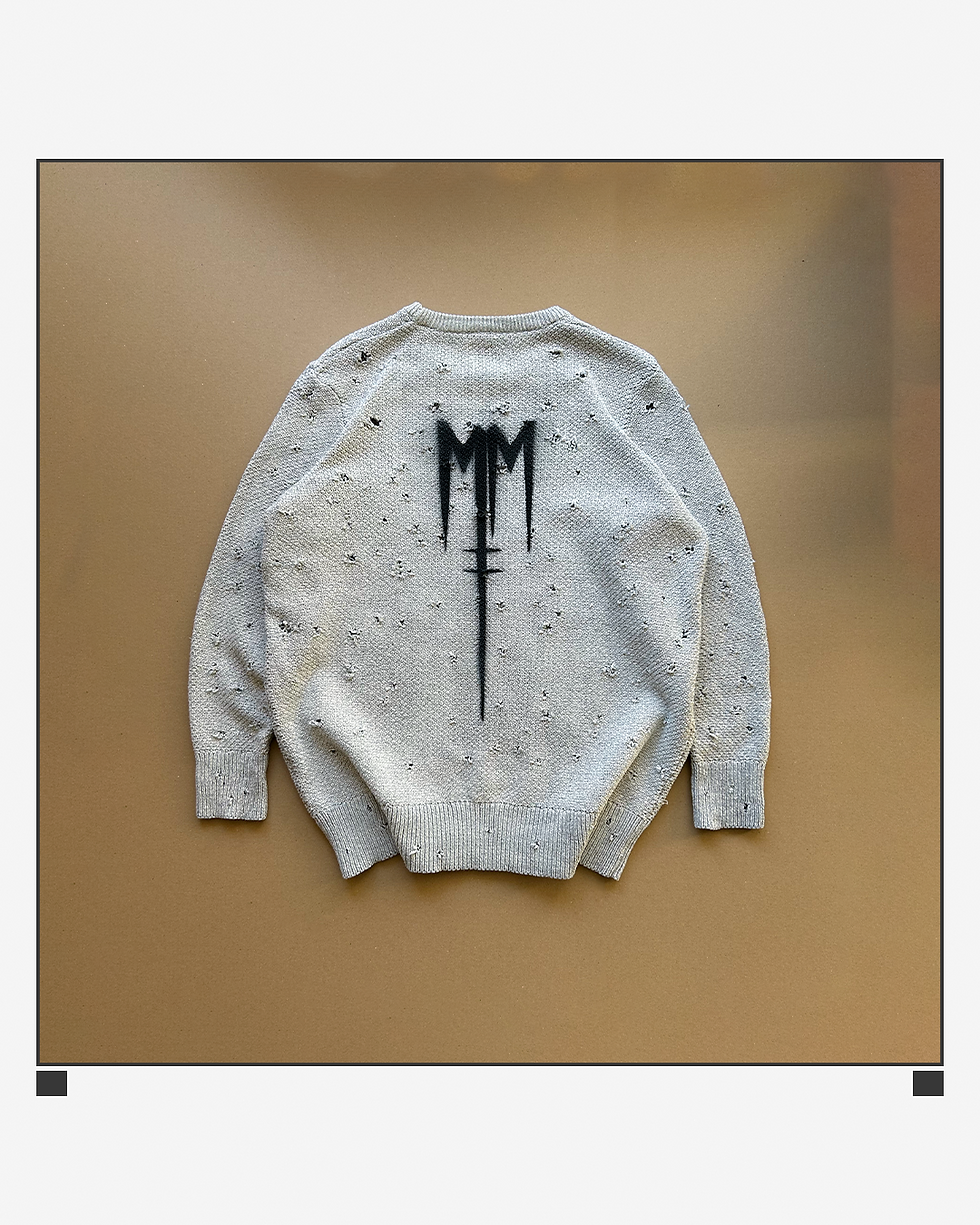 Thumbnail: u.m.s. Marilyn Manson knit sweater