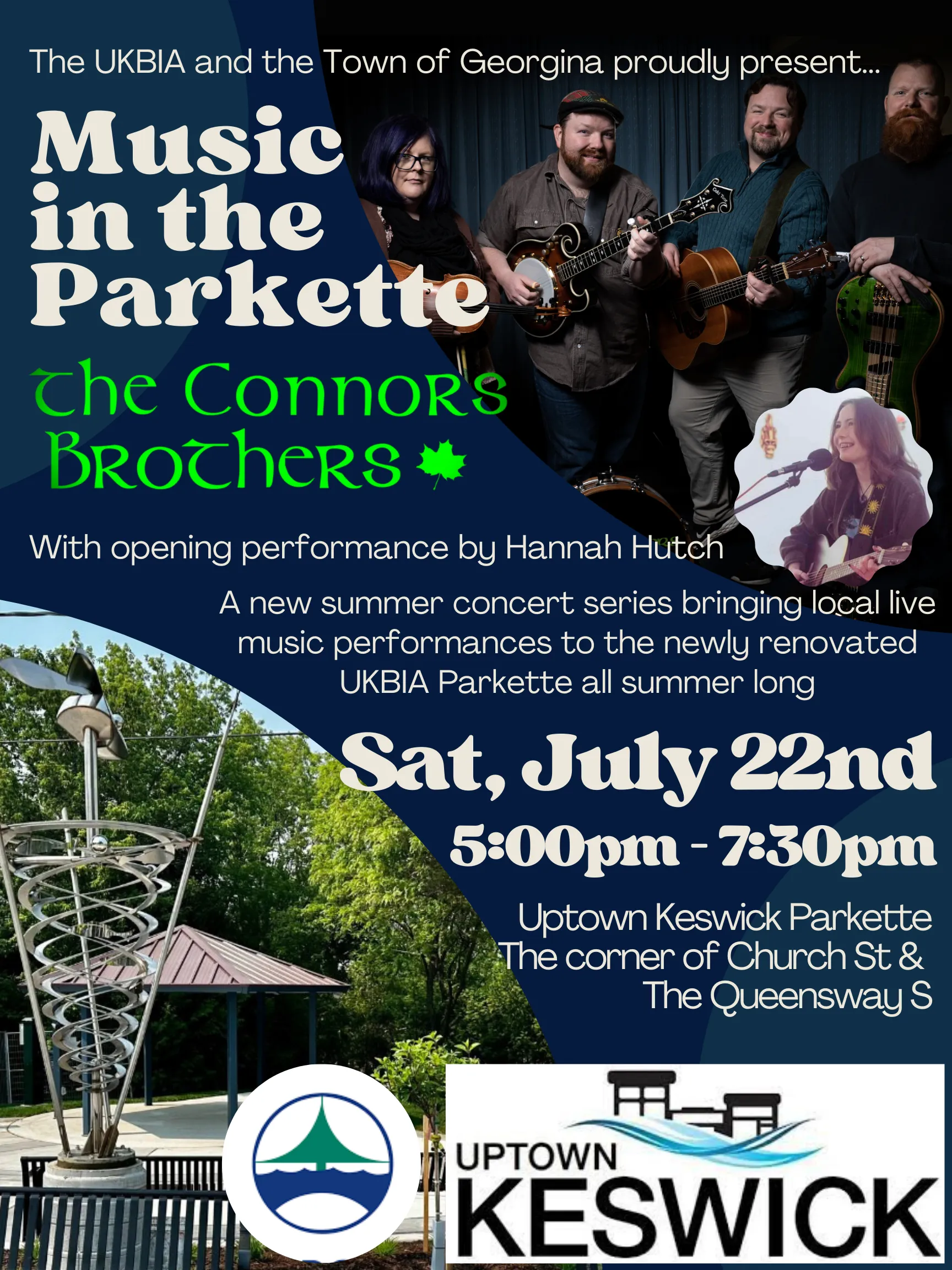 The Connors Brothers: Music in the Parkette