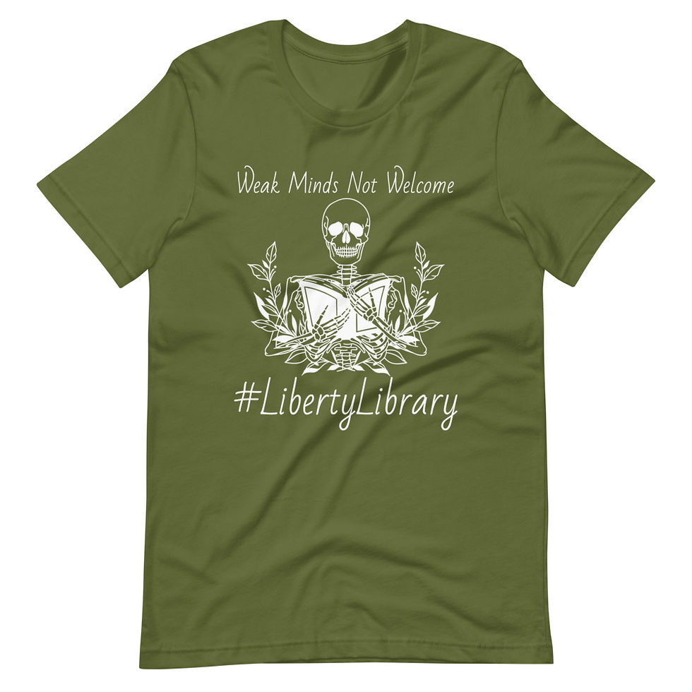 Thumbnail: #LibertyLibrary Unisex Shirt