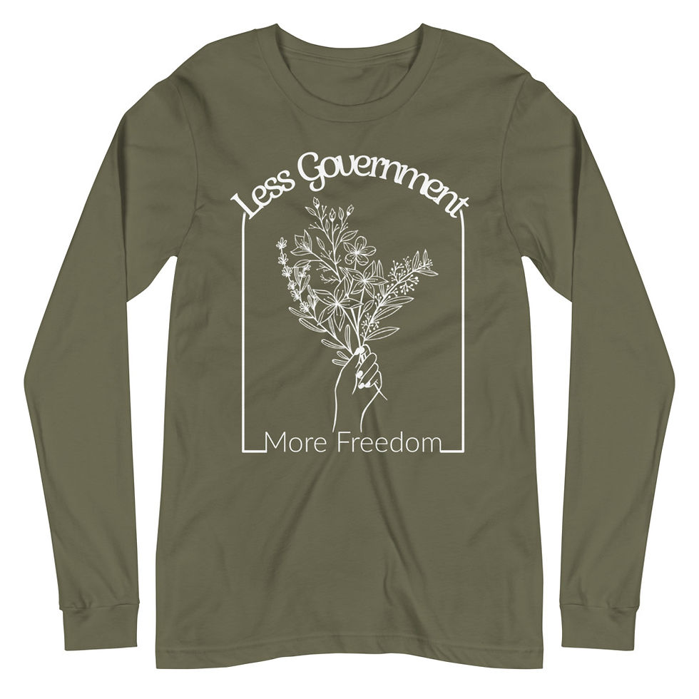 Thumbnail: Ladies Less Government Long Sleeve