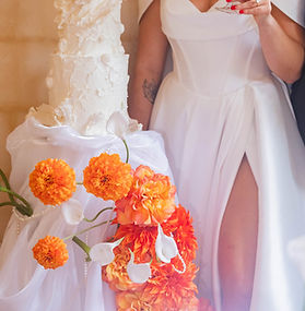 Sunset Orange Flowers