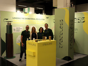 The traceless®-team at FACHPACK 2025