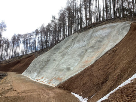 令和7年度 森林整備に直結する作業道整備事業 非持鹿嶺線復旧工事