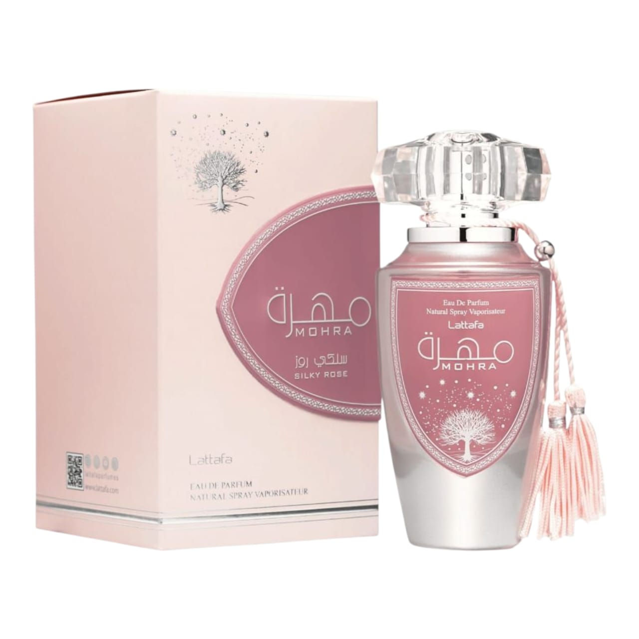 Mohra Silky Rose Eau de Parfum by Lattafa 100ml