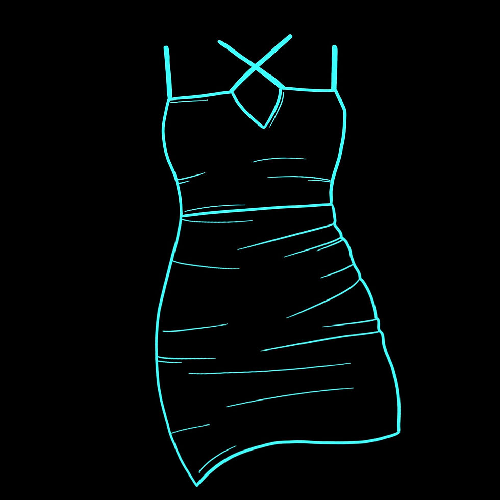 Custom Crossover Bodycon Dress