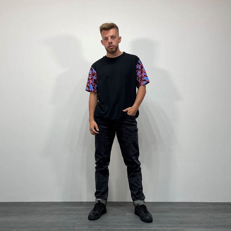 Black Dragon Flame T-Shirt