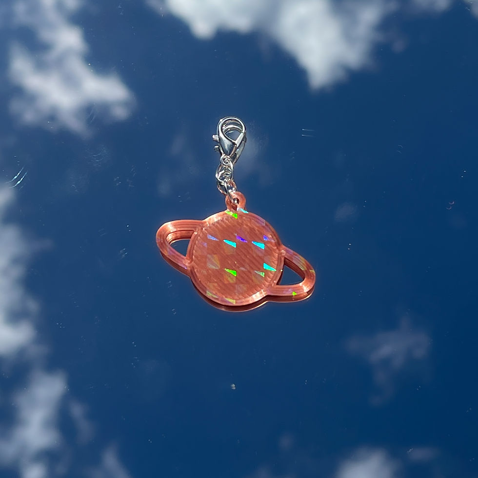Planet Charm (colour options available)