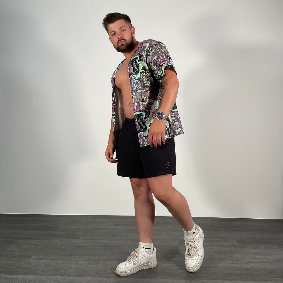 Thumbnail: Twist of Jayd Open Front T-Shirt