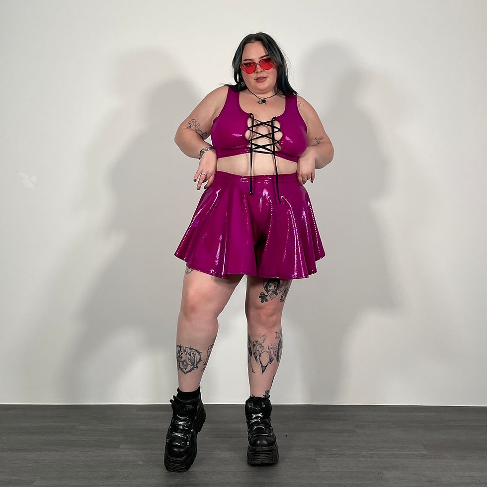 Thumbnail: Gooseberry Shimmer Floaty Shorts