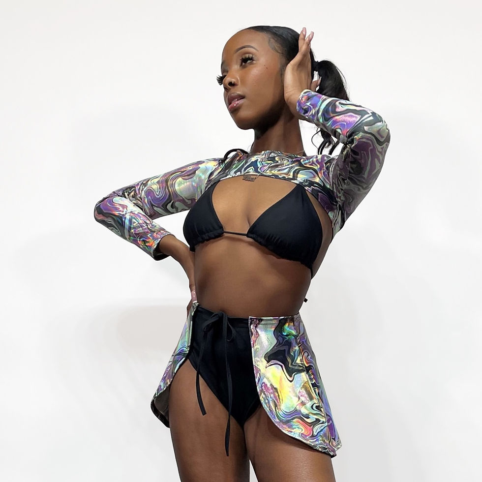 Twist of Jayd Super Crop Top (Without Bikini Top)