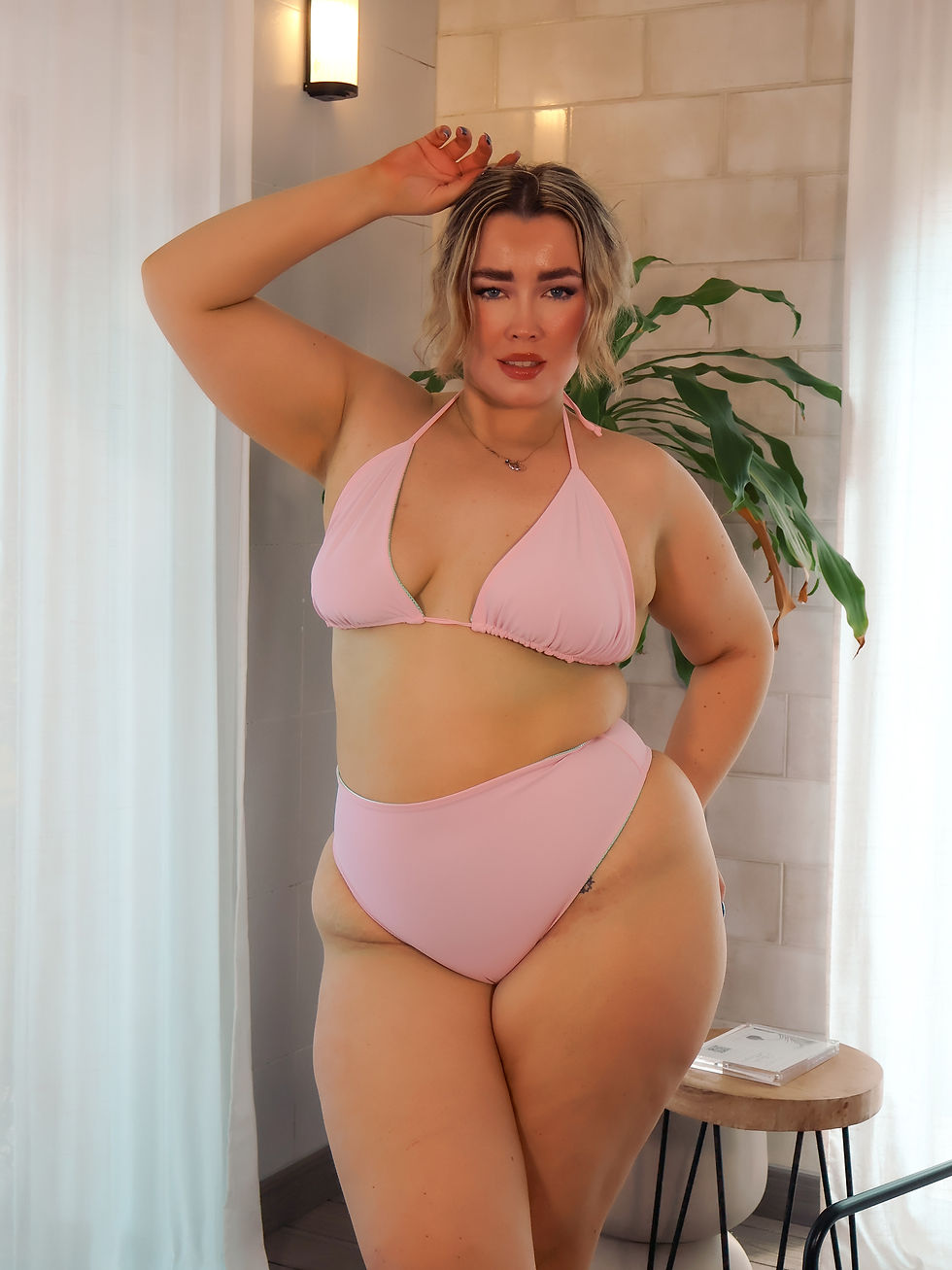 Thumbnail: Blossom Reversible Triangle Bikini Top