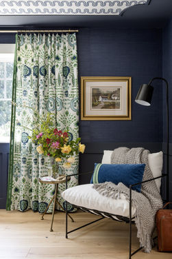 Chair corner primary bedroom